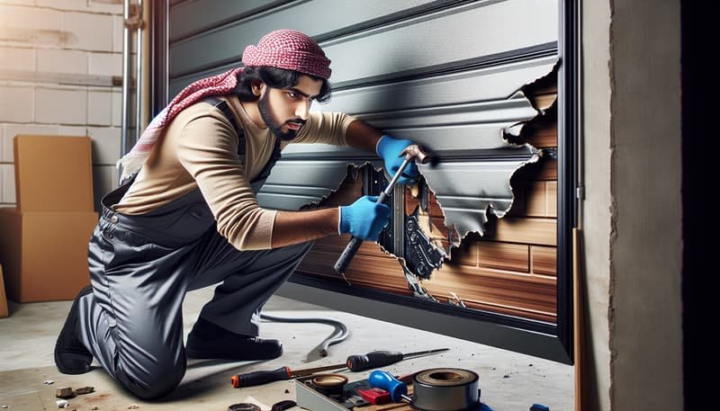 Garage Door Panel Replacement service in Bostom