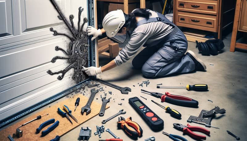 Garage Door Panel Replacement service in Winchester