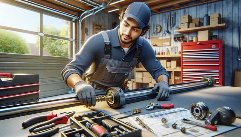 Garage Door Roller Replacement service in Somerville