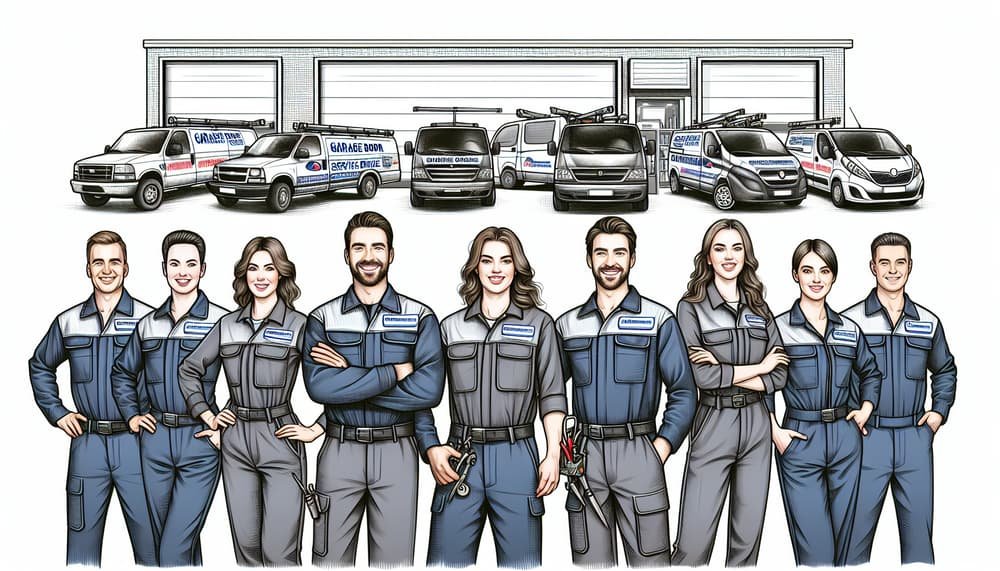 Our professional team at Express Garage Door Repair